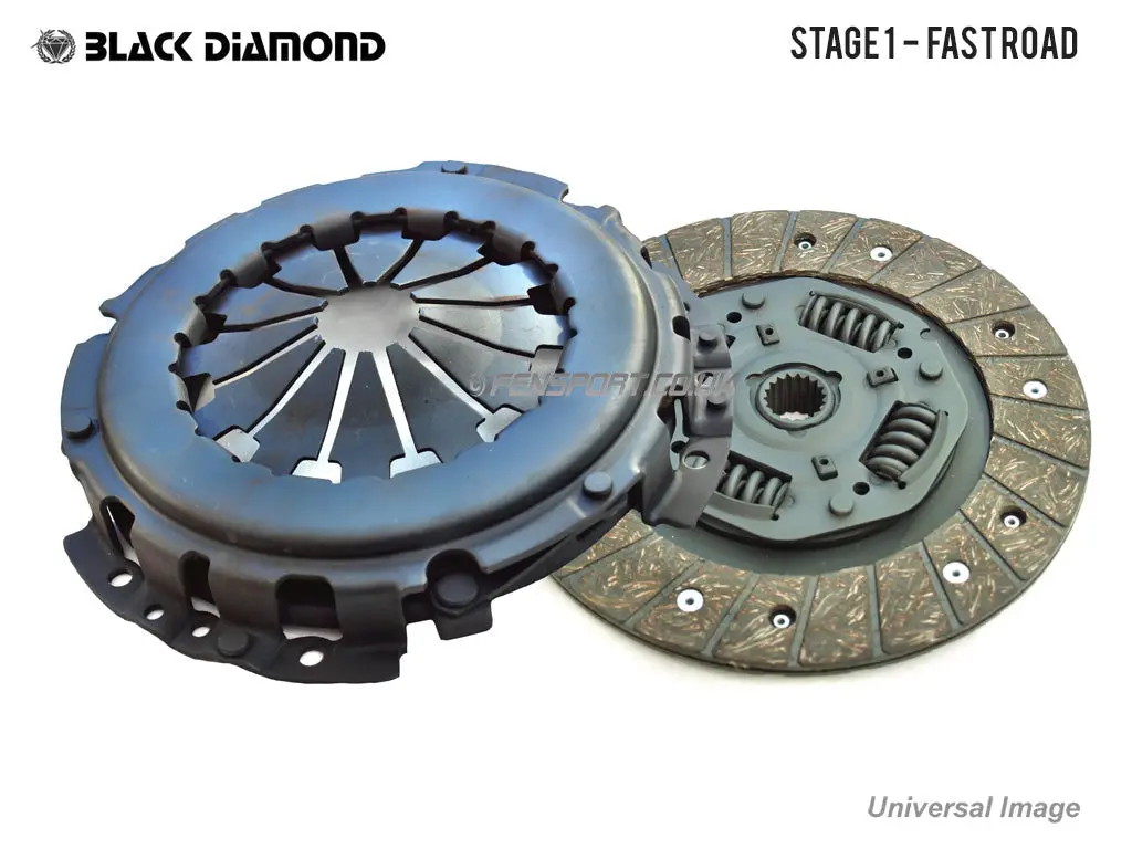 Clutch Kit - Uprated Stage 1 - Black Diamond - Iq 1.3, Yaris 1.3 Sr & Yaris 1.3 Sport 1