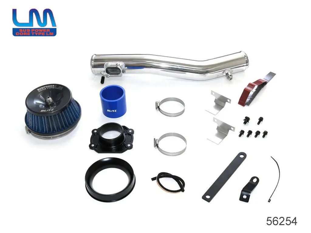 Blitz Lm Power Induction Kit - Blue - 56254 - Swift Sport Zc33s 1