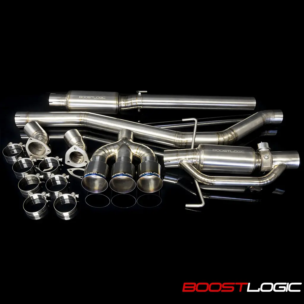 Boost Logic Titanium Exhaust System | Honda Civic Type R | Fk8 2.0T K20c1 | 2017+ 1