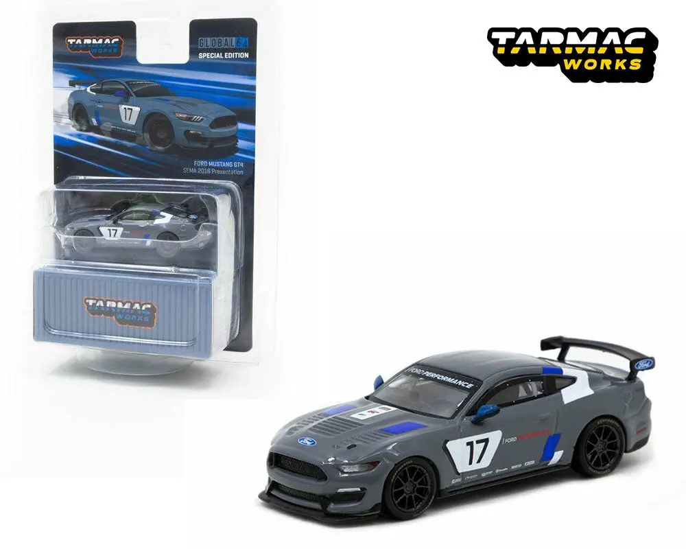 Tarmac Works 1:64 Ford Mustang Gt4 1