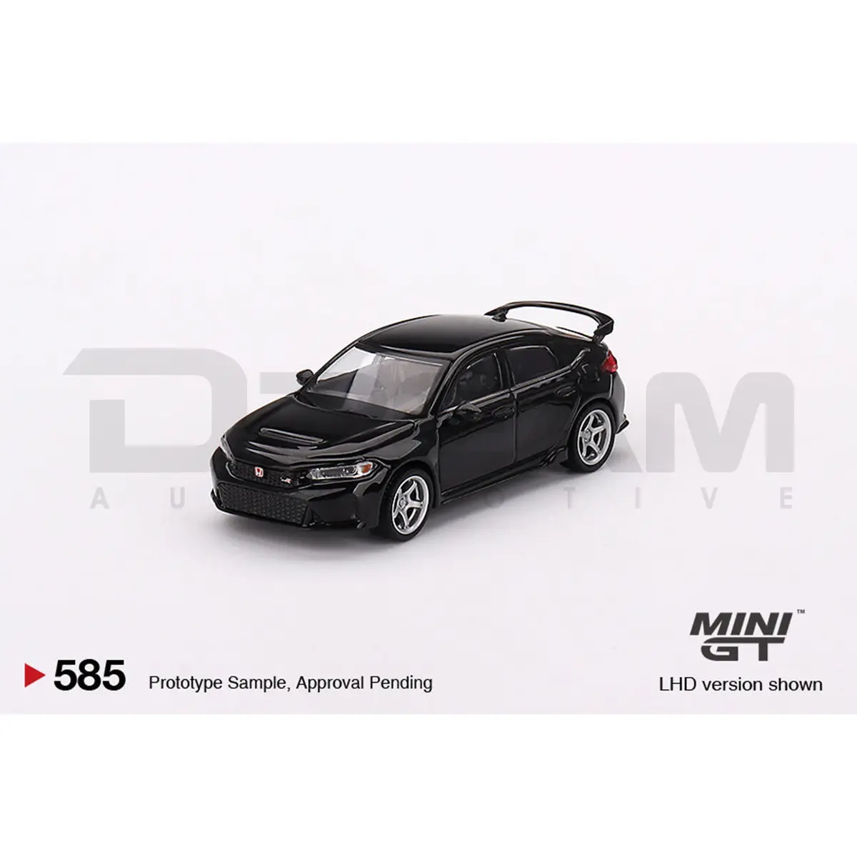Mini Gt | 1:64 Honda Civic Type R | Fl5 | Crystal Black Pearl W/ Advan Gt Wheel 1