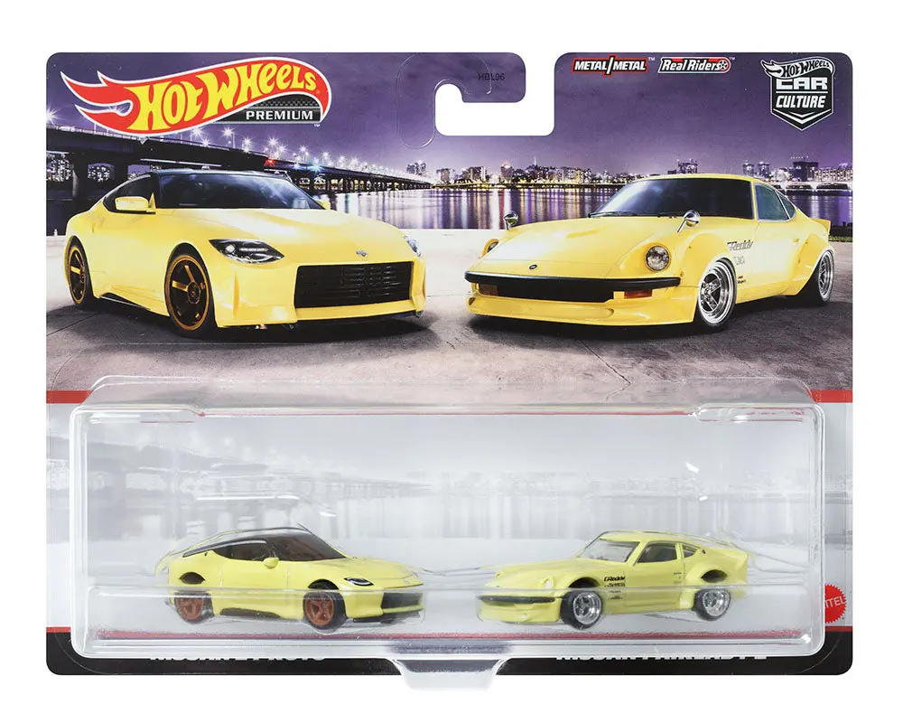 Hot Wheels 1:64 Car Culture 2 Pack Nissan Z Proto & Nissan Fairlady Z 1
