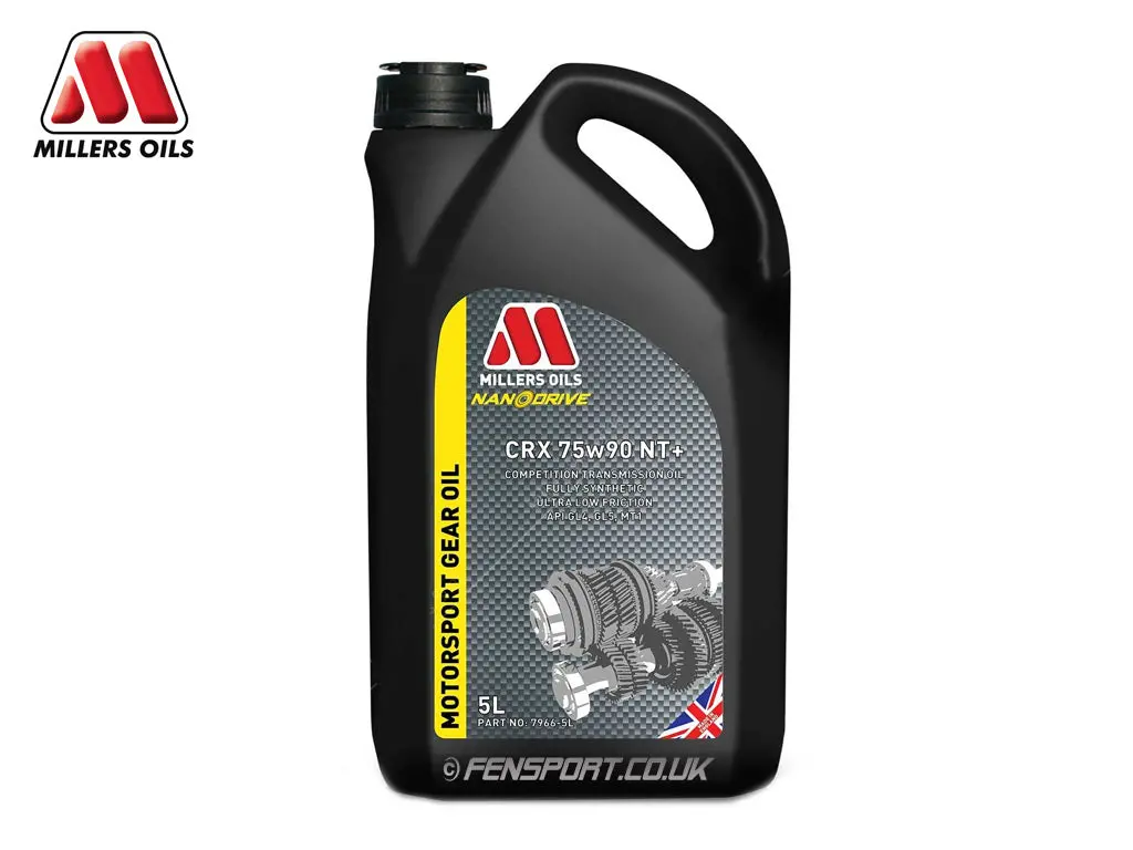 Millers Gear Oil With Lsd Additive - Crx Ls 75W90 Nt+ - 5 Litre 1