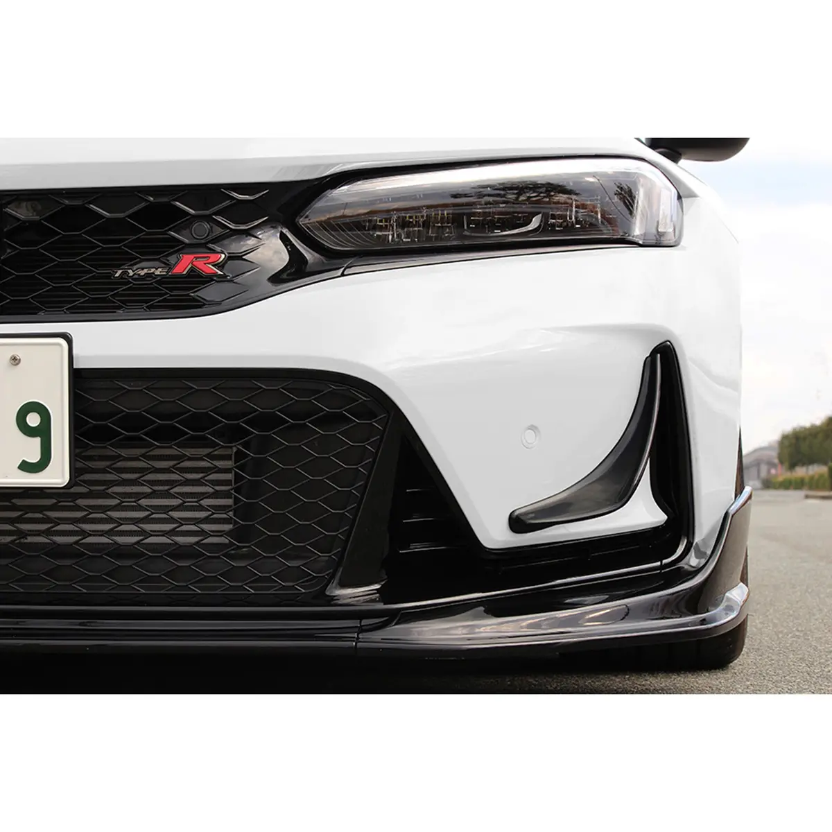 M&M Honda | Frp Front Canards | Honda Civic Type R | Fl5 2.0T K20c1 | 2023+ 1