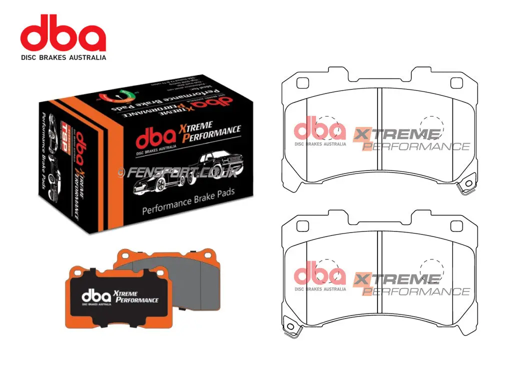 Brake Pads - Front - Dba Xtreme Performance - Gr Yaris 1