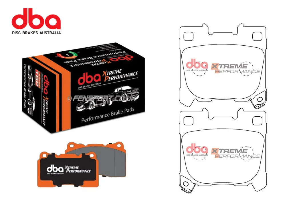 Brake Pads - Rear - Dba Xtreme Performance - Gr Yaris 1