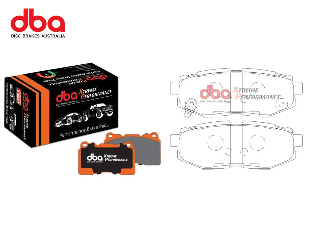 Brake Pads - Rear - Dba Xtreme Performance - Gr86, Gt86 & Brz 1