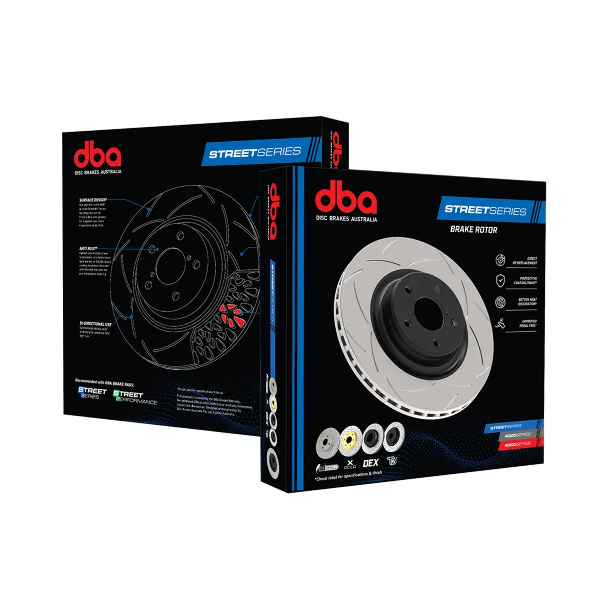 Dba T2 Street Series Rear Disc | Honda Civic Type R | Fk8/Fl5 2.0T K20c1 | 2017+ 1