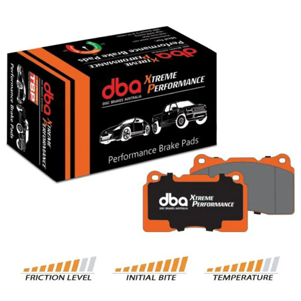 Dba | Xtreme Performance Front Brake Pads | Honda Civic Type R | 2.0T K20c1 |2015+ 1