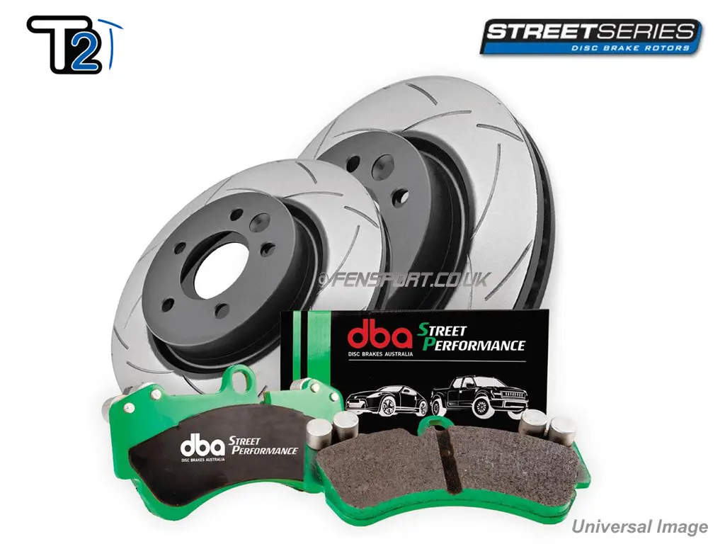 Brake Disc & Pad Kit - Front - Dba Street Series - T2 - Gr86, Gt86 & Brz 1