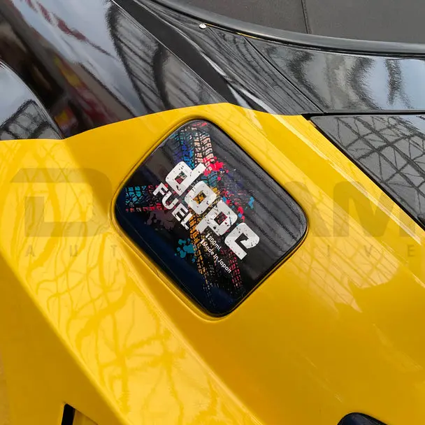 J's Racing | Dope Fuel Door Sticker / Decal 1