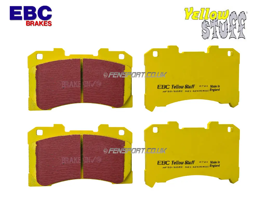Brake Pads - Front - Ebc Yellowstuff - Gr Yaris 1