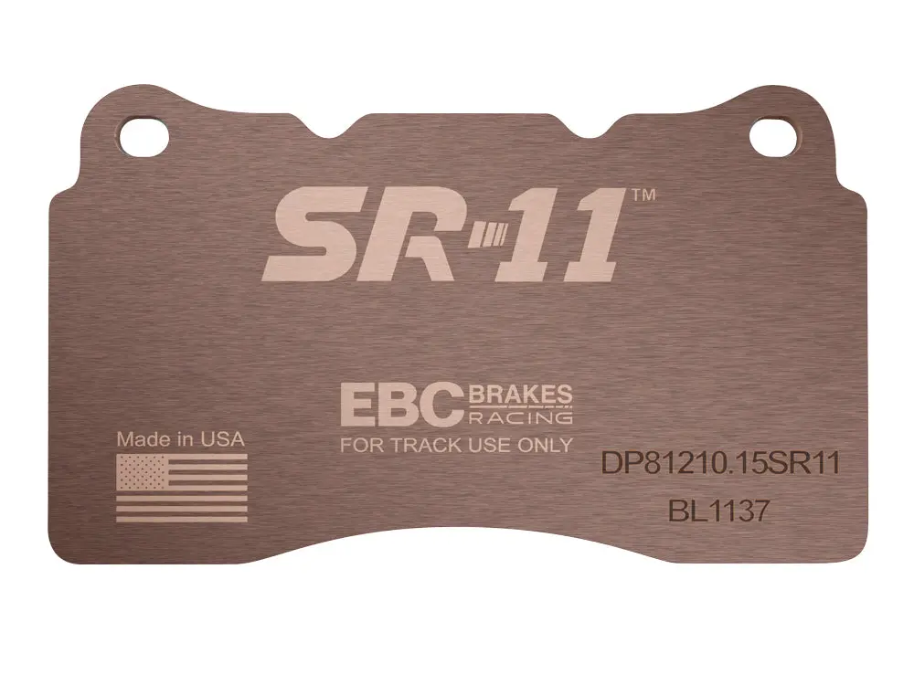 Ebc Brakes | Sr-11 Series Front Race Brake Pads | Honda Civic Type R | 2.0T K20c1 | 2015+ 1