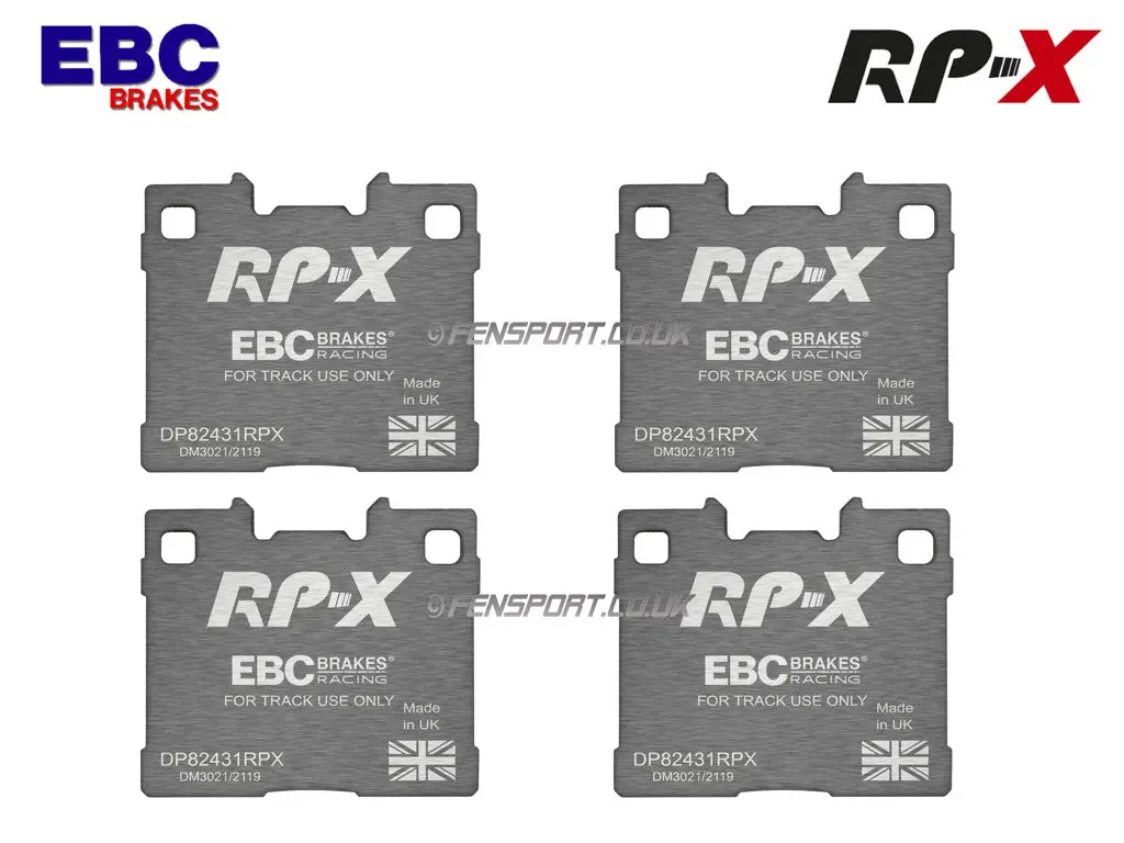 Brake Pads - Rear - Ebc Rp-X - Gr Yaris 1