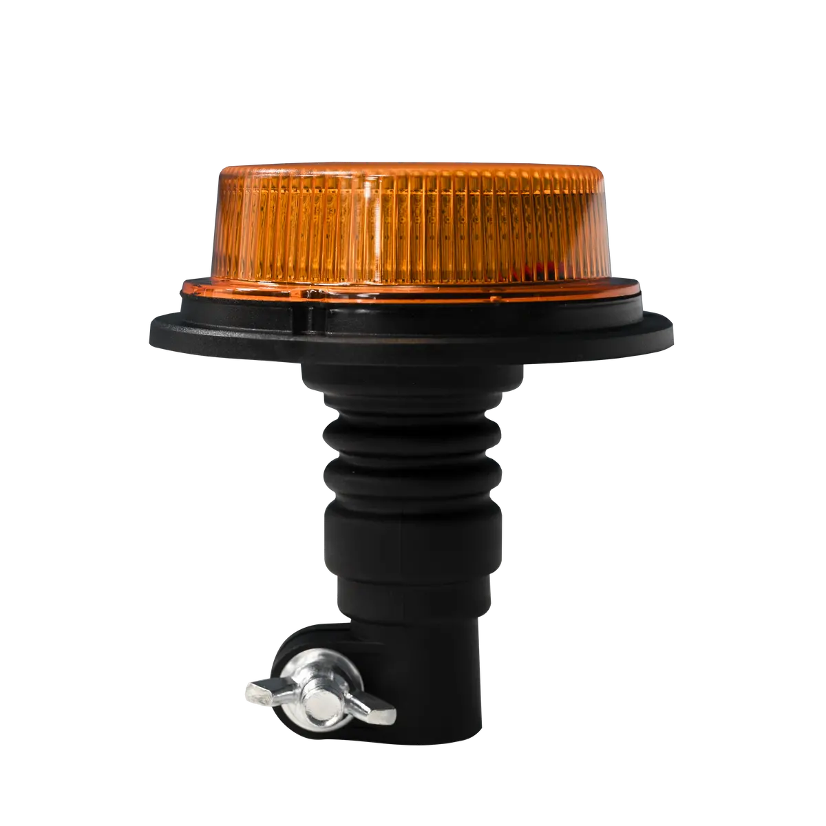 12/24V Orange Led Flexi Pole Mount Low Profile Beacon 1