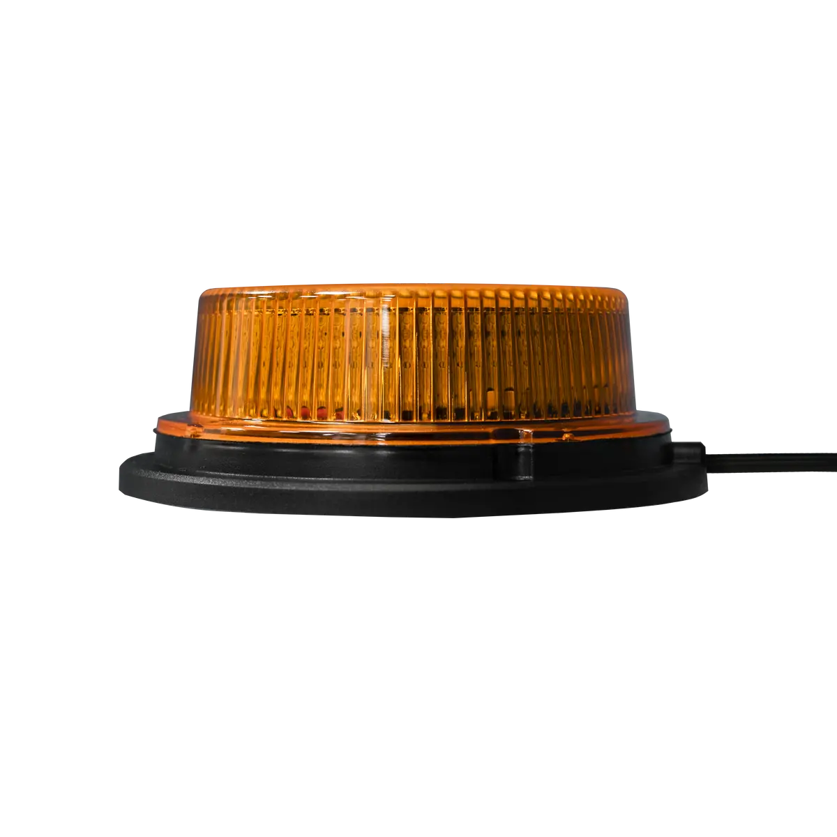 12/24V Orange Led Magnetic / 3 Bolt Low Profile Beacon 1