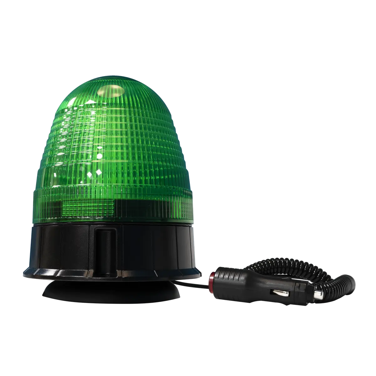 12/24V Green Led Magnetic / 3 Bolt Beacon 1
