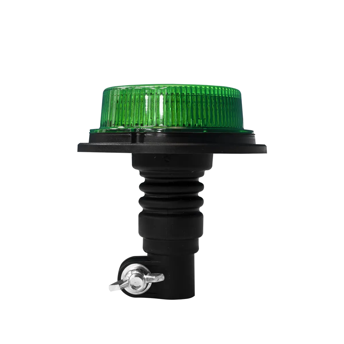 12/24V Green Led Flexi Pole Mount Low Profile Beacon 1