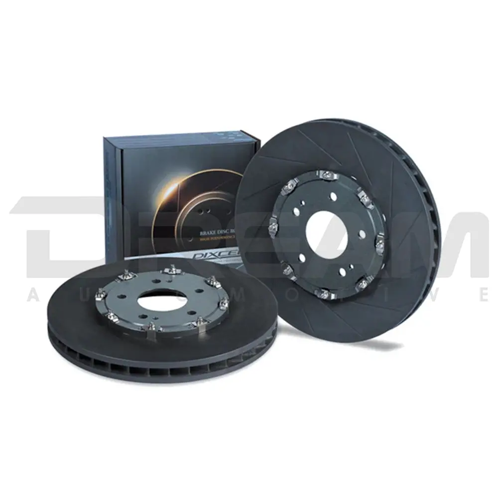 Dixcel | Fs Slotted Front 2-Piece Brake Discs | Honda Civic Type R | 2.0T K20c1 | 2015+ 1
