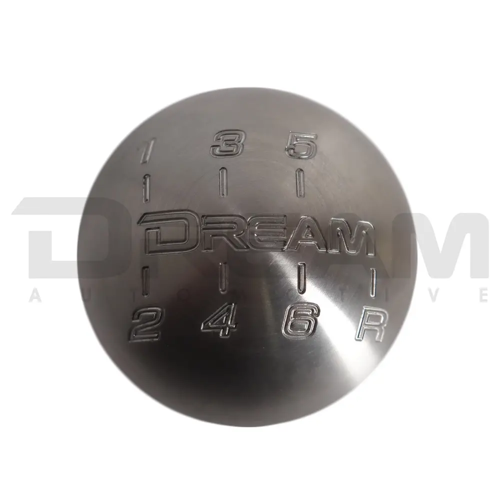 Dream Automotive | Round Weighted Stainless Steel Gear Knob 1
