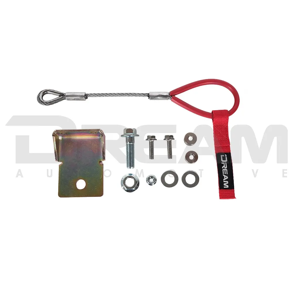 Dream Automotive | Wire Tow Loop And Bracket | Honda Civic Type R | Fk2 2.0T K20c1 | 2015-2016 3