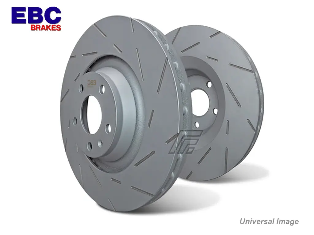 Brake Discs - Rear - Ebc Premium - Slotted - Celica Gt4 St205 1