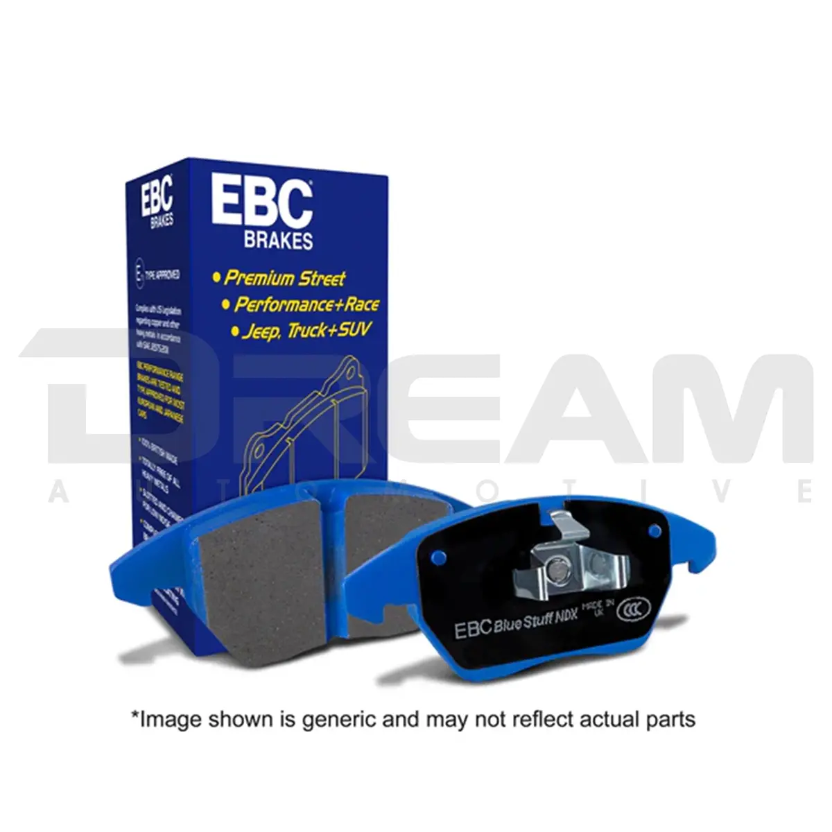 Ebc | Bluestuff Ndx Trackday Rear Brake Pads | Lotus | Emira | 2022+ 1
