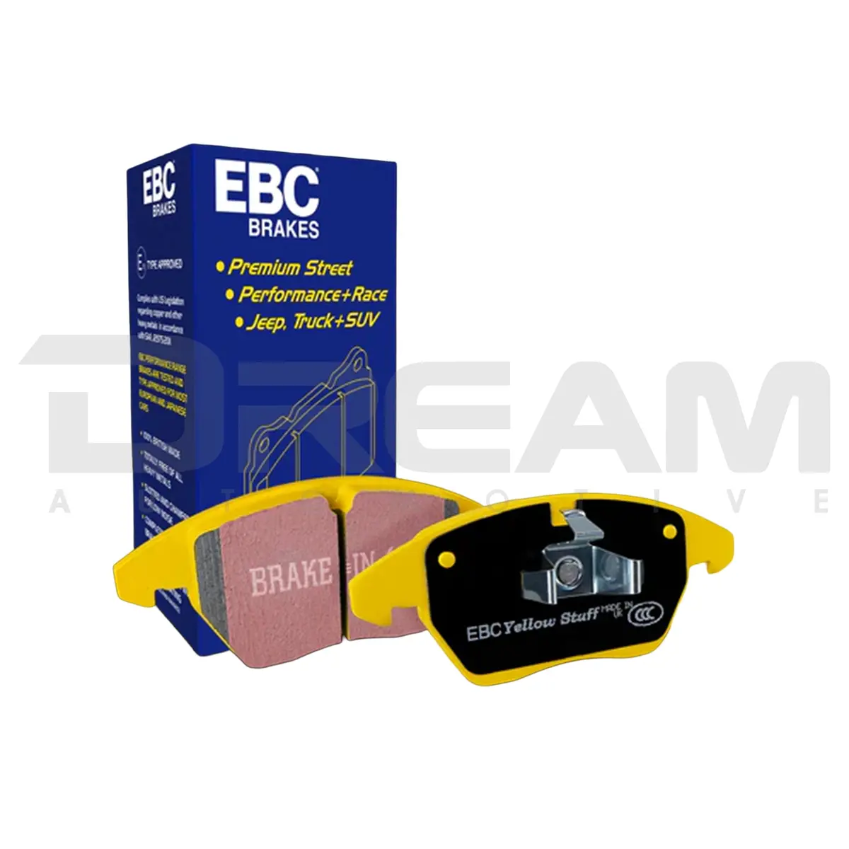 Ebc | Yellowstuff 4000 Series Front Brake Pads | Lotus | Emira | 2022+ 1