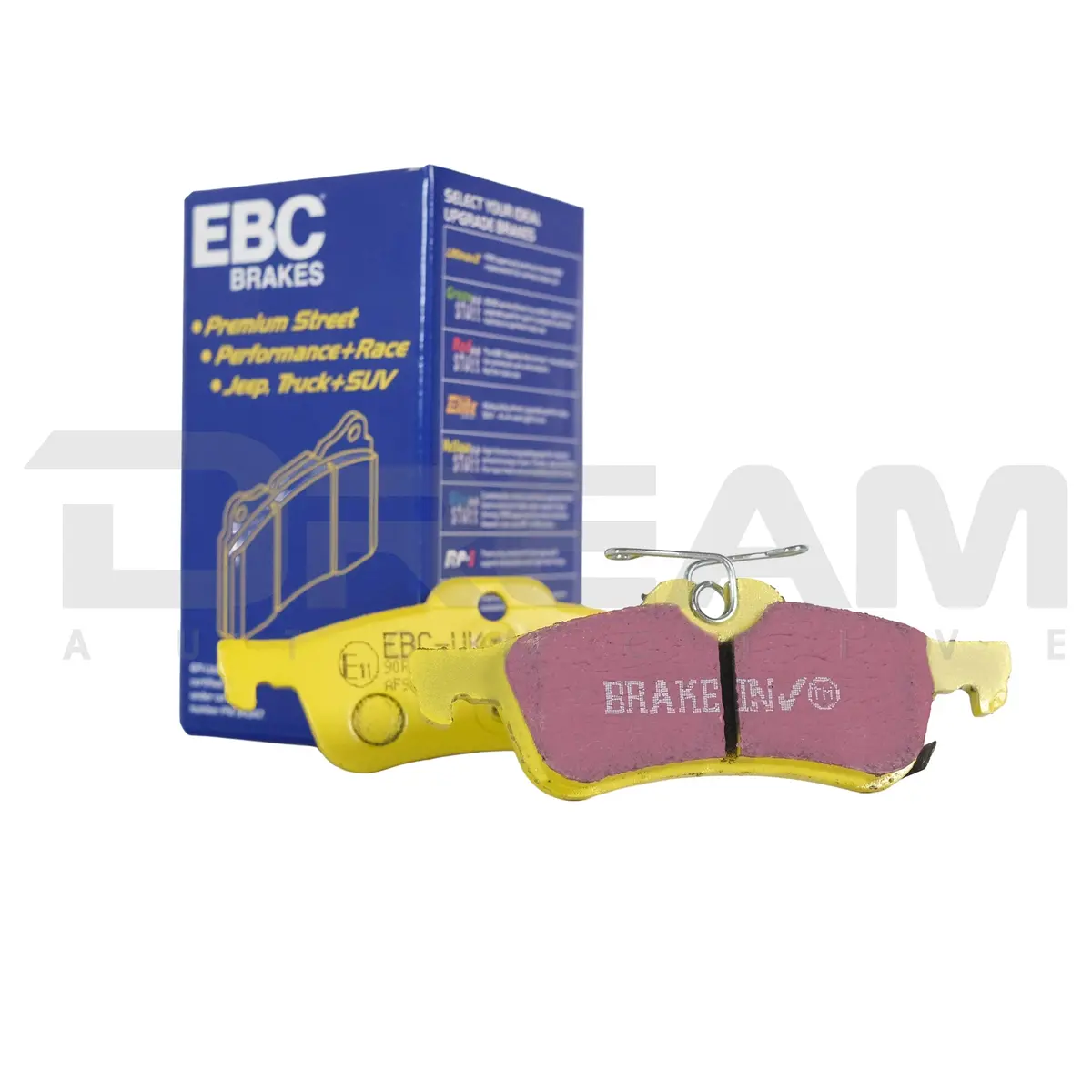 Ebc Brakes | Rear Yellowstuff Brake Pads | Honda Civic Type R | Fk2 2.0T K20c1 | 2015-2016 1
