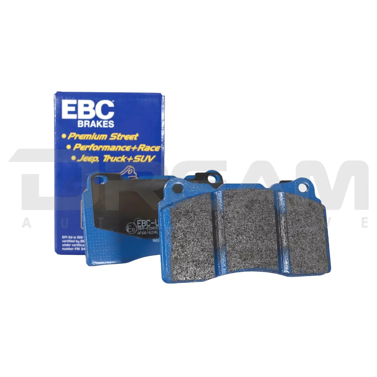 Ebc Brakes | Front Bluestuff Brake Pads | Honda Civic Type R | 2.0T K20c1 | 2015+ 1