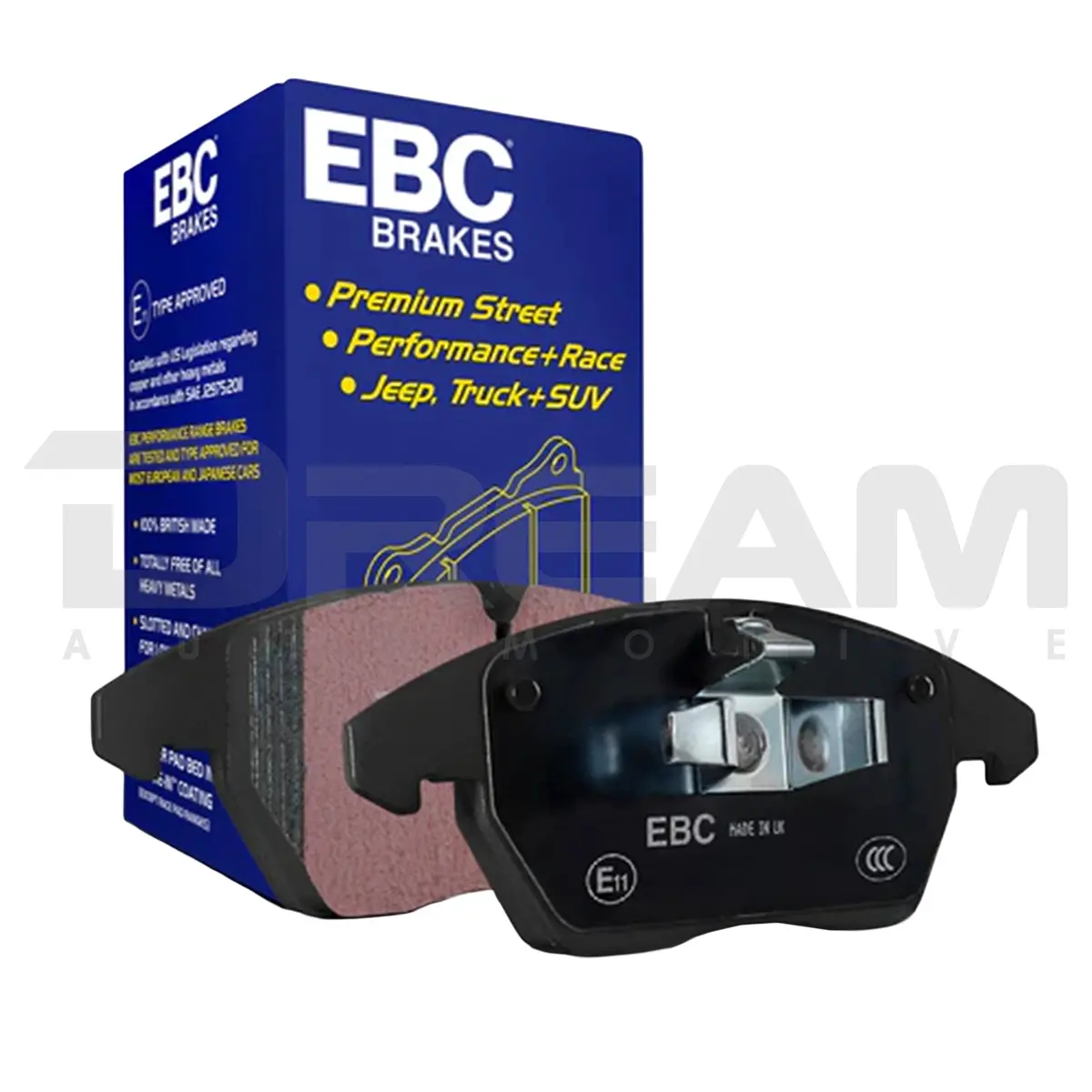 Ebc Brakes | Ultimax Rear Brake Pads | Honda E | Zc7 | 2020-2024 1