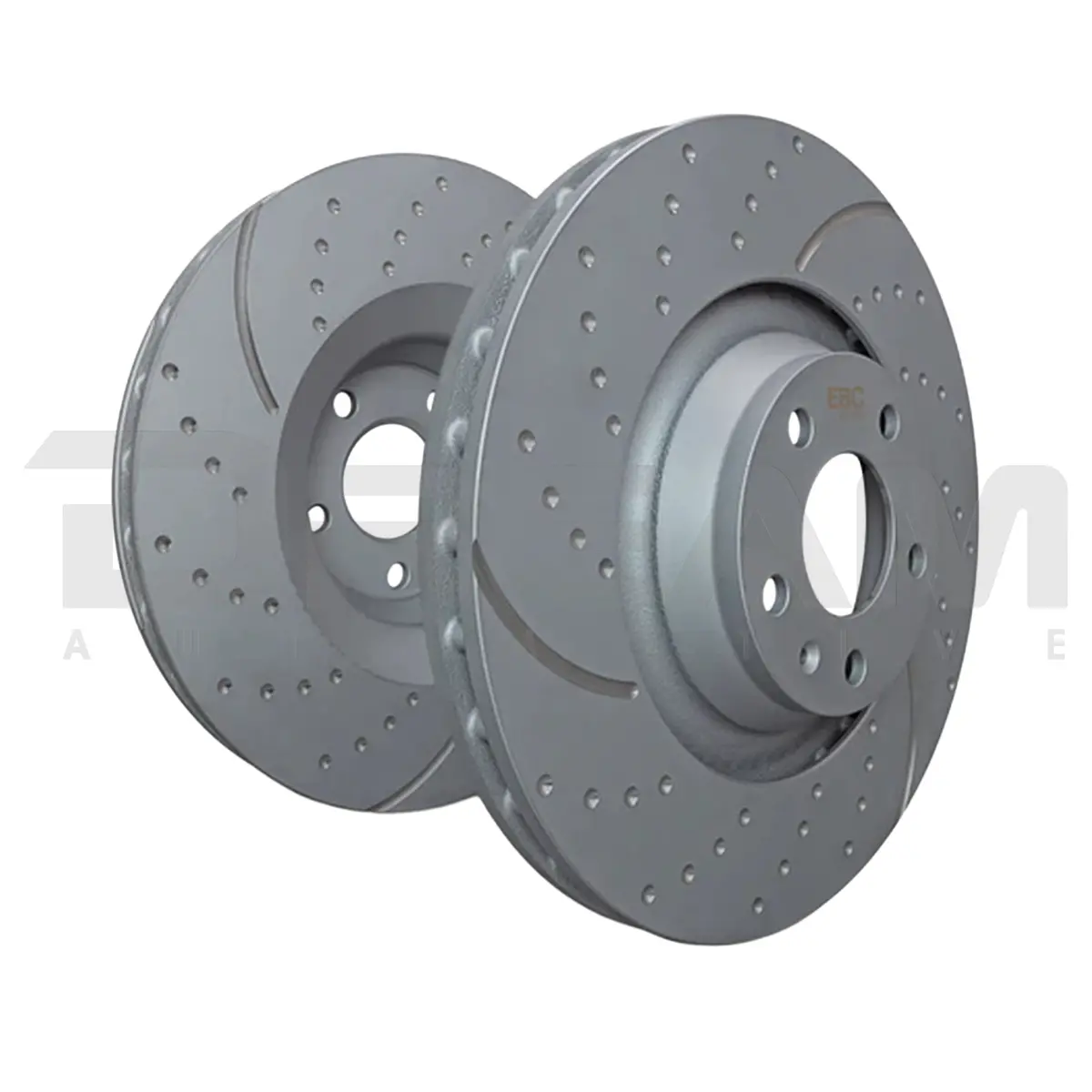 Ebc Brakes | Front Brake Disc Pair | Honda Civic Type R | 2.0T K20c1 | 2015+ 3