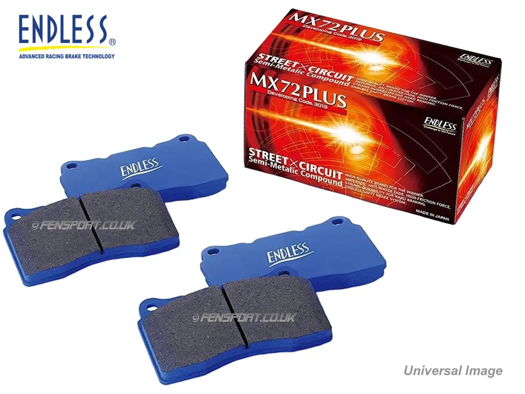 Brake Pads - Front - Endless Mx72-Plus - Gr Yaris 1