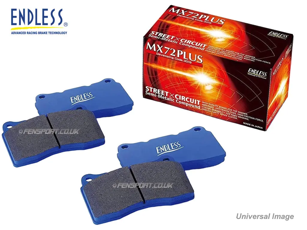 Brake Pads - Front - Endless Mx72-Plus - Corolla, Mr2 Mk1, Starlet Turbo 1