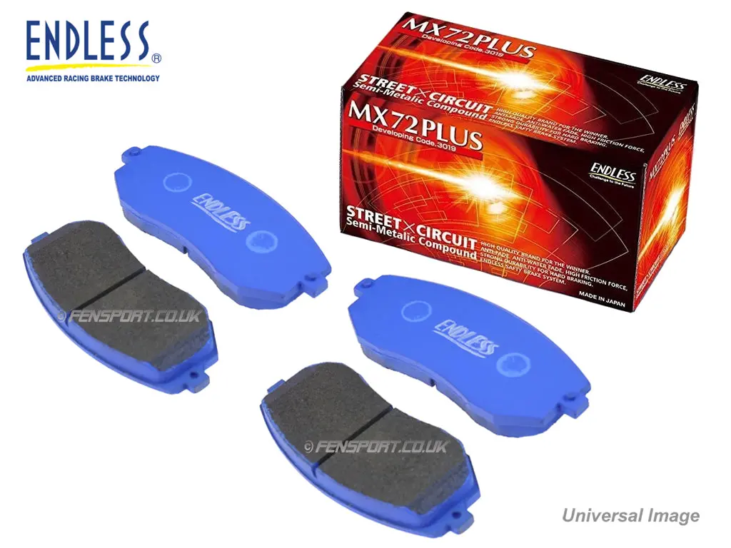 Brake Pads - Rear - Endless Mx72-Plus - Mr2 All Models 1