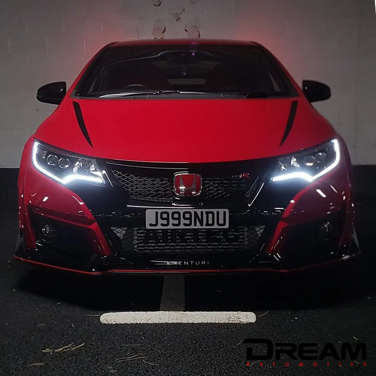 Dream Automotive Bonnet Stripes | Honda Civic Type R | Fk2 2.0T K20c1 | 2015-2016 1