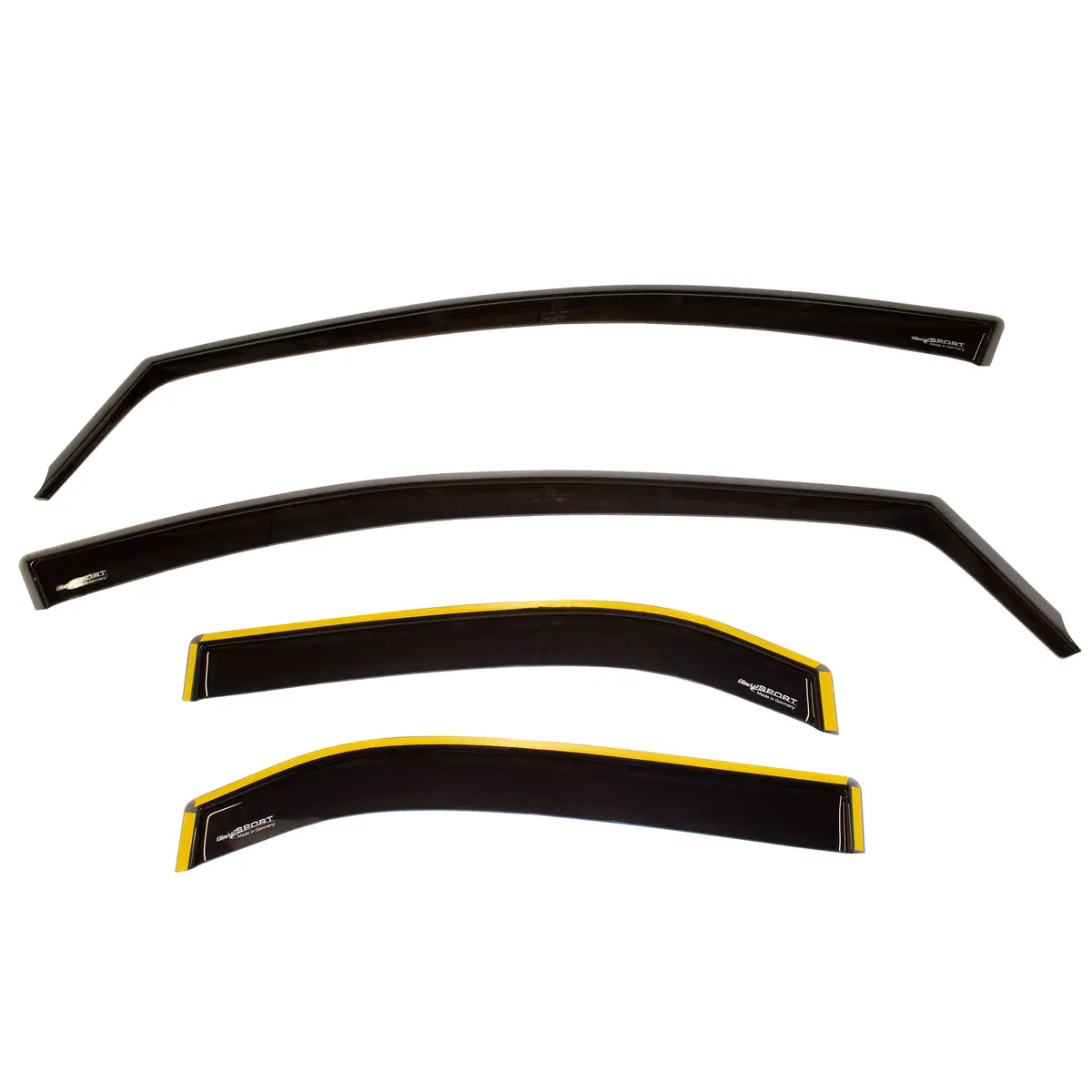 Climair | Wind Deflectors | Honda Civic Type R | Fk8 2.0T K20c1 | 2017-2021 1
