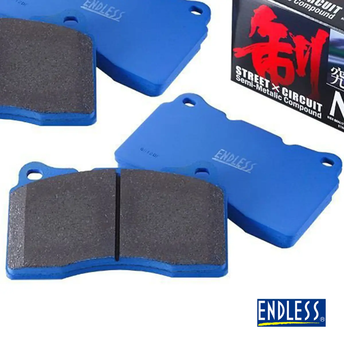 Endless Mx72 Rear Brake Pads | Honda Civic Type R | Fk2 2.0T K20c1 | 2015+ 2