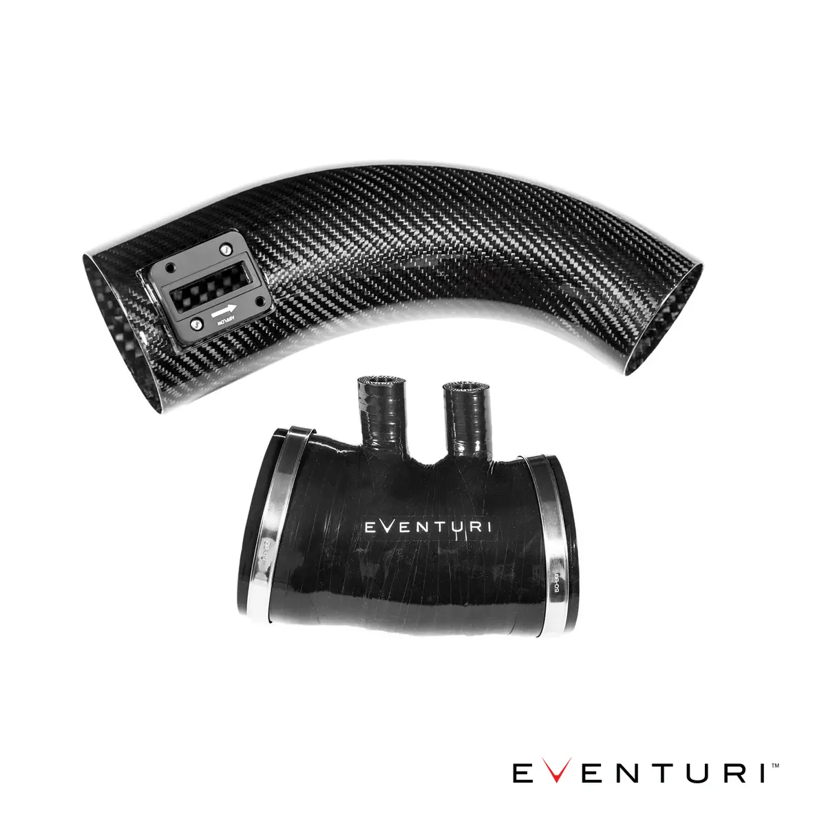 Eventuri Carbon Fibre Intake Pipe | Honda Civic Type R | Fk2 2.0T K20c1 | 2015-2016 1