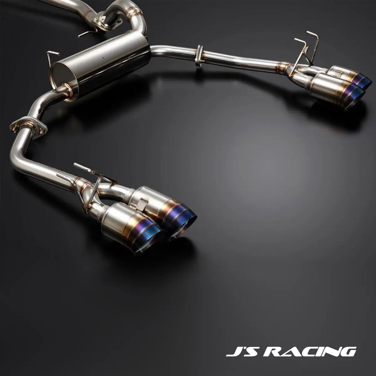 J's Racing Fx-Pro Dual Full Titanium 70Rs Exhaust System | Honda Civic Type R | Fk2 2.0T K20c1 | 2015-2016 | Rhd Only 1