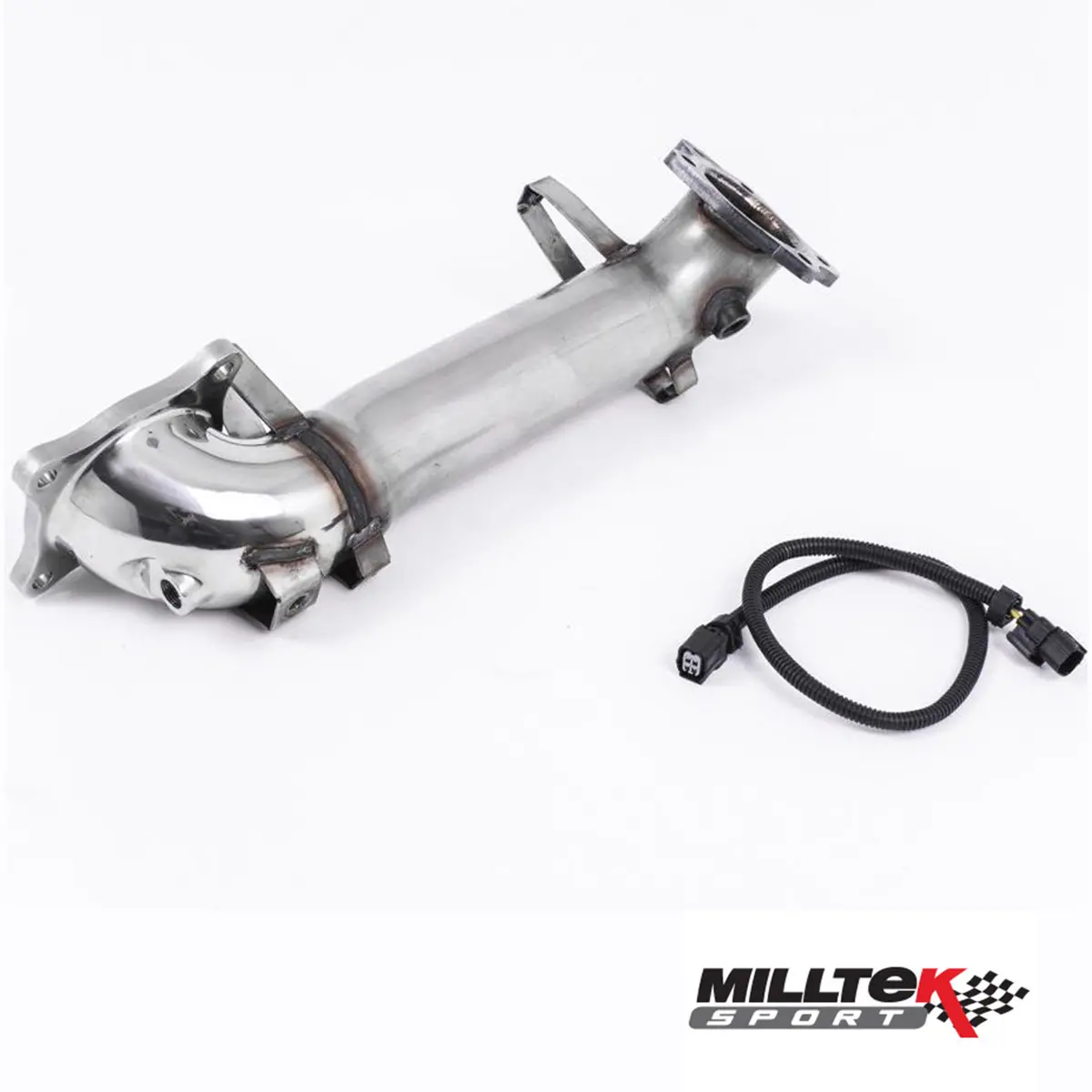 Milltek Sport Large-Bore De-Cat Downpipe With Cat Bypass  | Honda Civic Type R | Fk2 2.0T K20c1 | 2015-2016 1