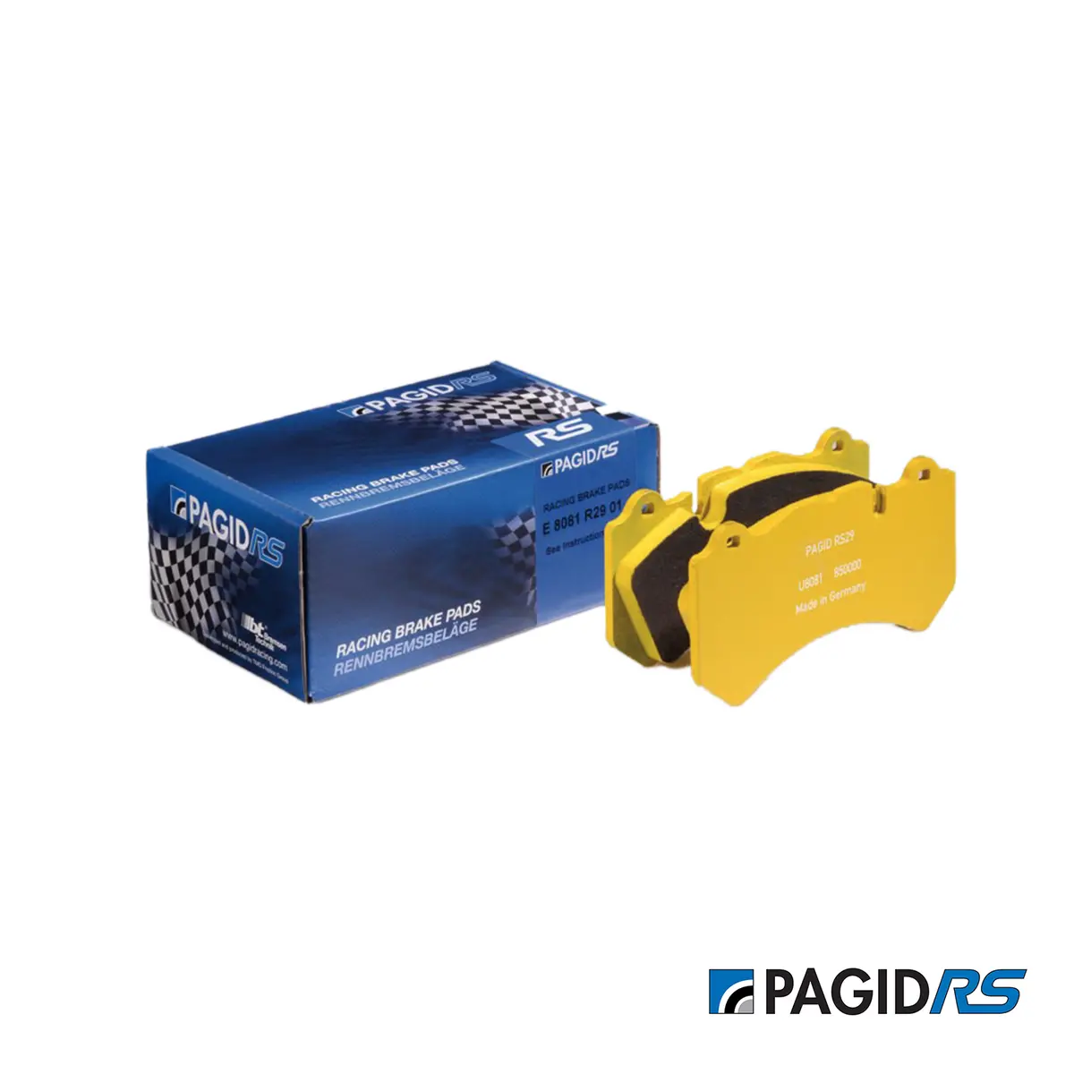 Pagid Racing Rsl29 Performance Front Brake Pads | Honda Civic Type R | 2.0T K20c1 | 2015+ 1