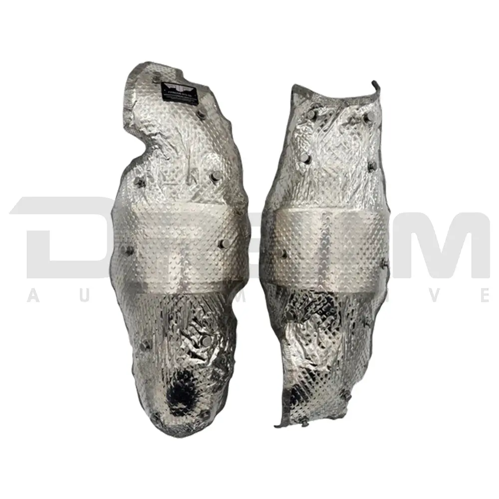 Ptp | 5 Inch Hybrid Downpipe Blanket | Honda Civic Type R | 2.0T K20c1 | 2017+ 1