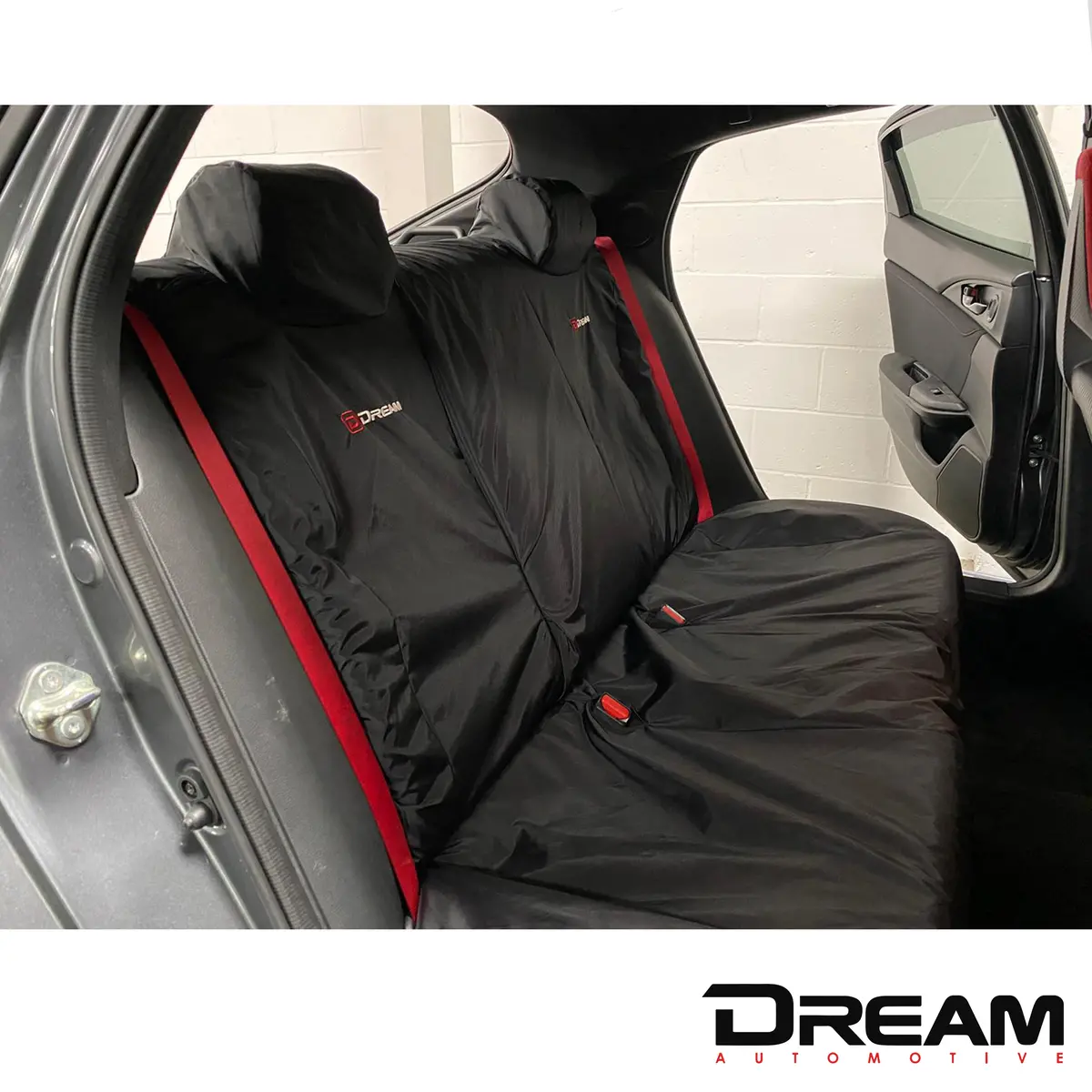 Dream Automotive Tailored Heavy Duty Rear Seat Cover | Honda Civic Type R | Fk8 2.0T K20c1 | 2017+ 1