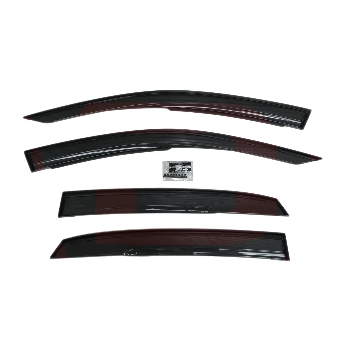 Mugen Ventilated Visor Wind Deflector Set | Honda Civic Type R | Fk8 2.0T K20c1 | 2017+ 1