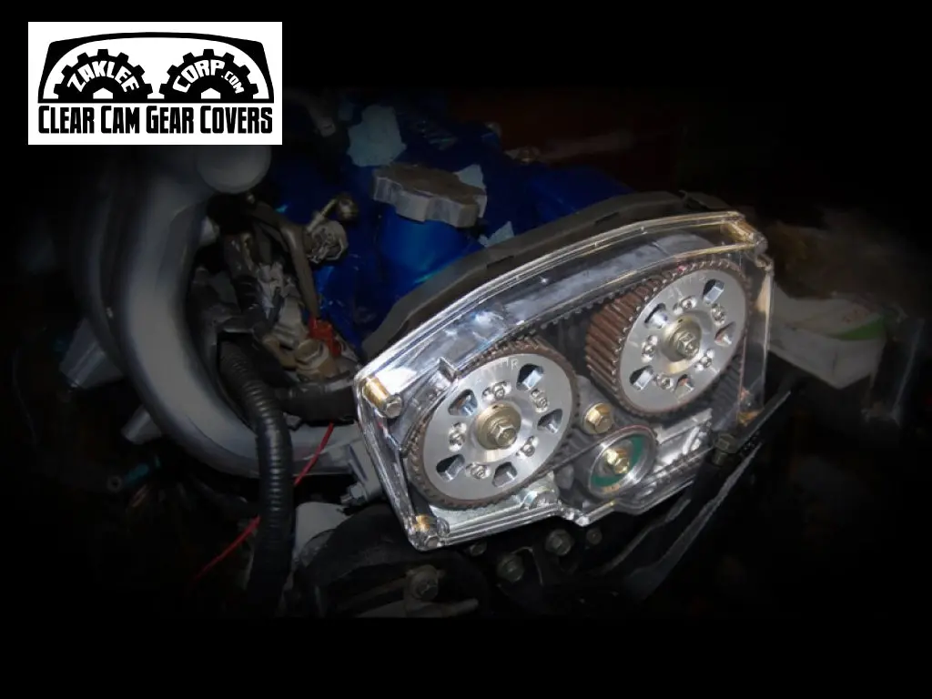 Cam Belt Gear Cover - Clear - Celica St182, St185 & Mr2 Mk2 Rev1 & 2 1