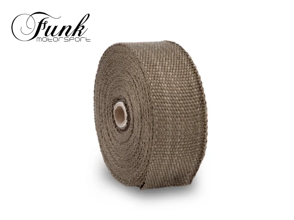 Exhaust Wrap - Lava Rock Titanium 1
