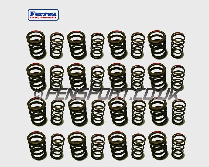 Ferrea Duel Valve Spring - Set 16 With Lower - Inner Seats - Celica & Mr2 3Sgte 1