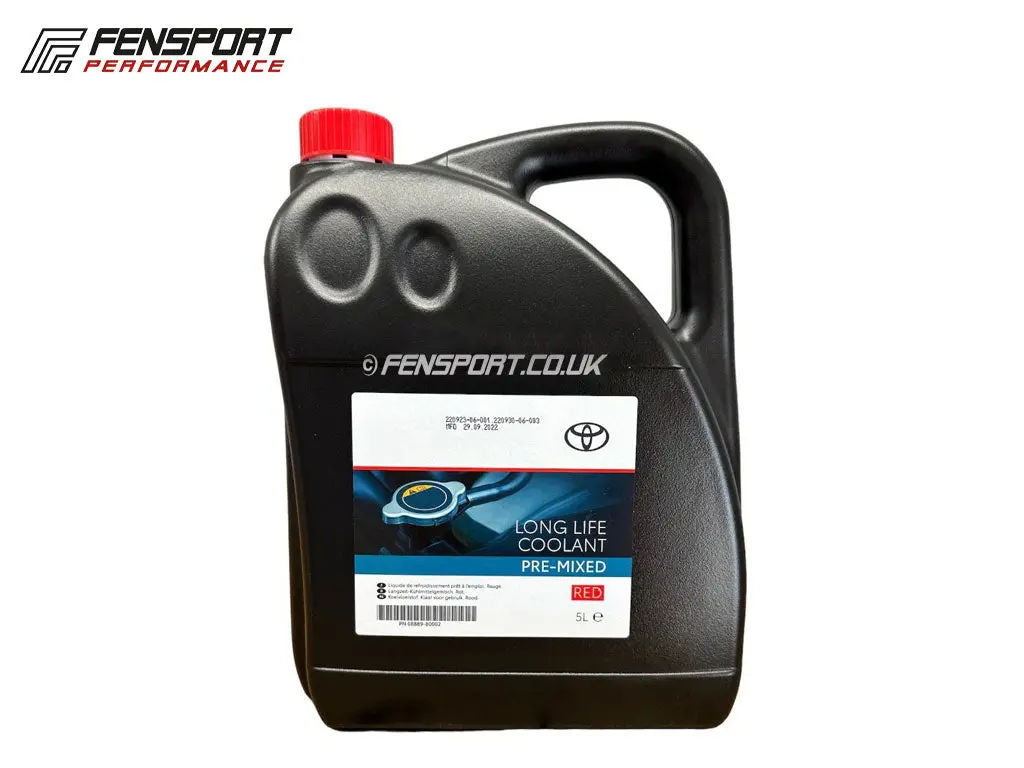 Toyota Forlife Coolant - Red - 5 Litre 1