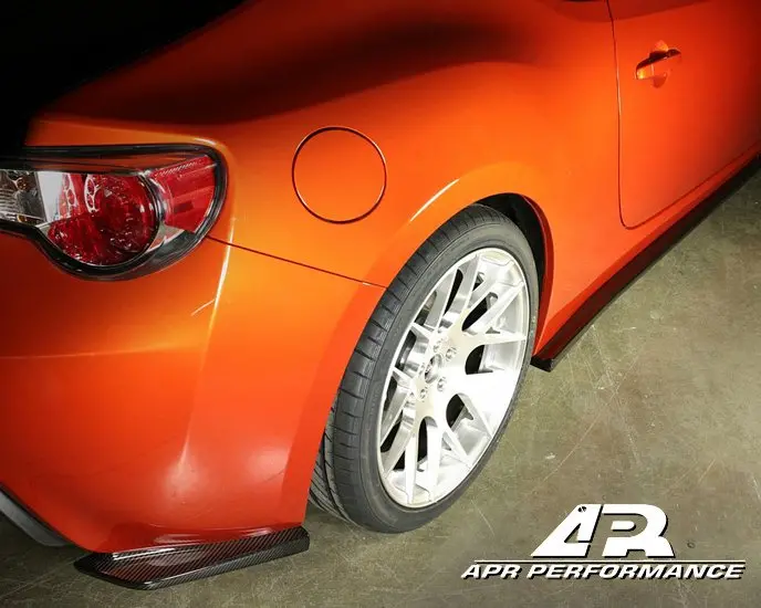 Apr Carbon Fibre Rear Bumper Skirts - Gt86 & Brz 1